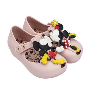 Minnie and Mickey Kissing Flats by Mini Melissa